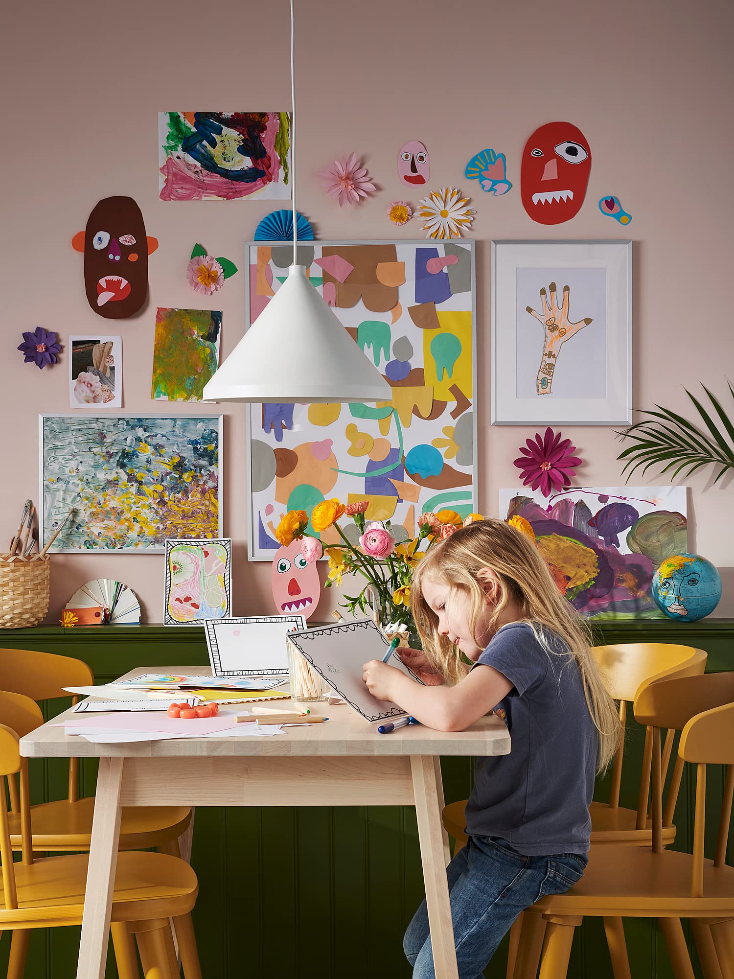 Amazon.co.jp: IKEA NORRÅKER テーブル、125x74 cm、バーチ : ホーム